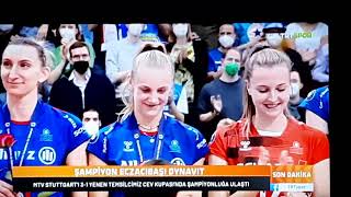 Cev Cup Şampi̇yonu Eczacibaşi..yakıştığı?Çookkkkk
