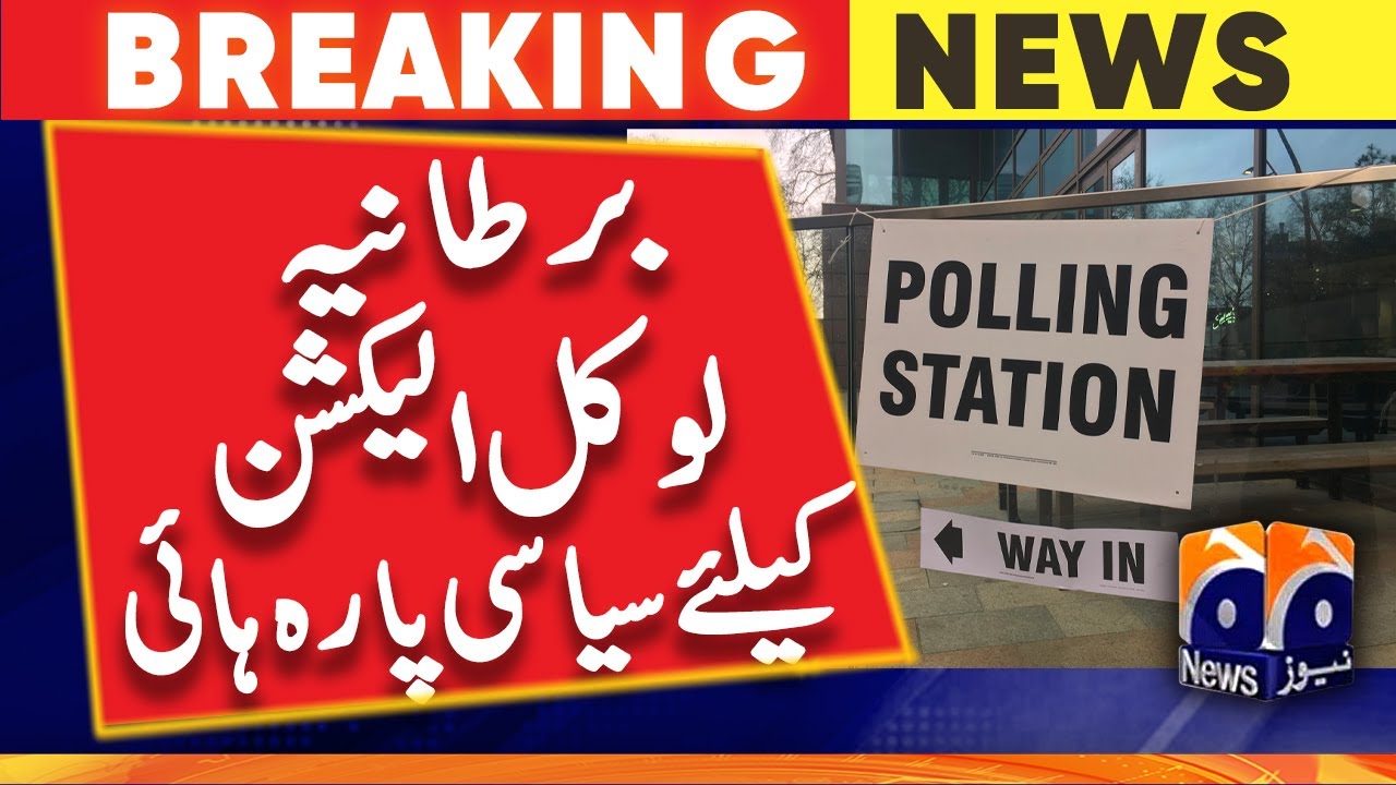 UK - Local elections 2023 - The nominations for the elections are ...