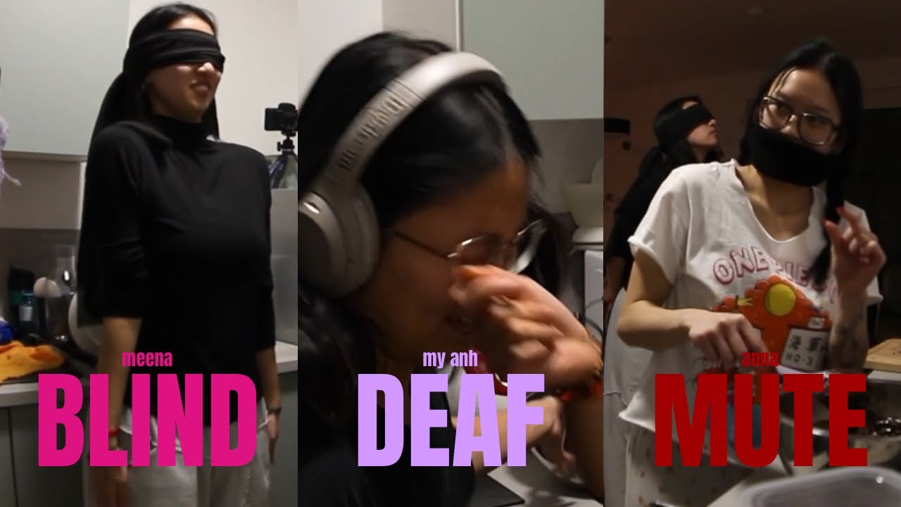 blind, deaf & mute challenge with team azula