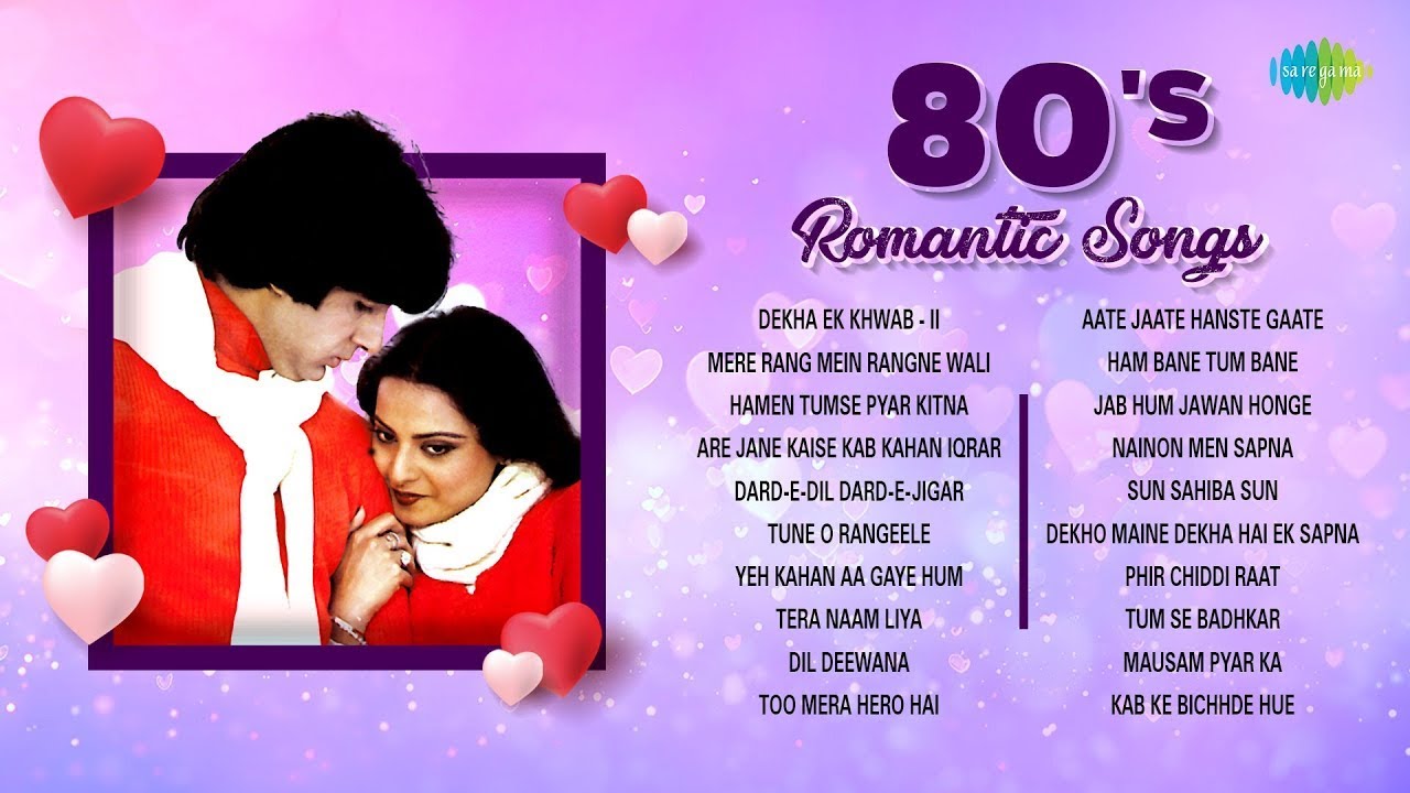 80's Romantic Songs | Dekha Ek Khwab | Mere Rang Mein Rangne Wali | Tera Naam Liya | Old Hindi Songs