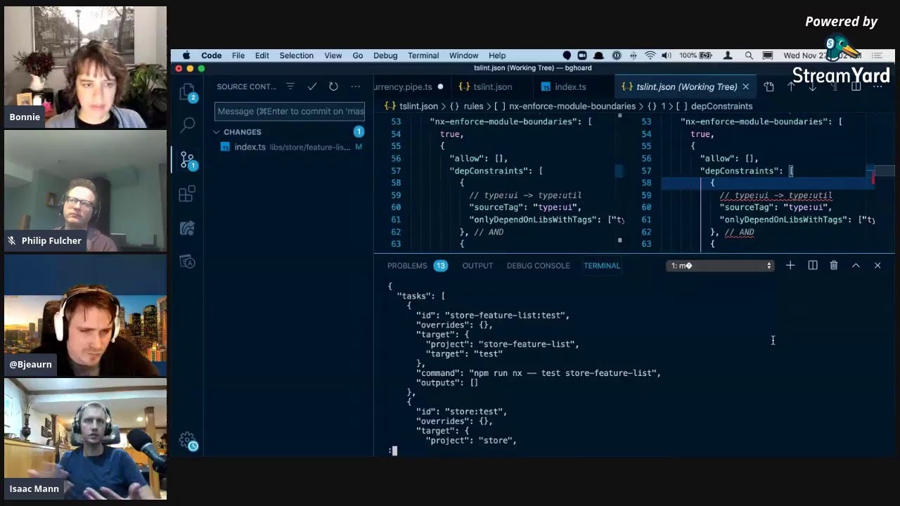 ngHouston - Sneak Peek of NEW Nx Workspace Course w/ Isaac Mann - YouTube