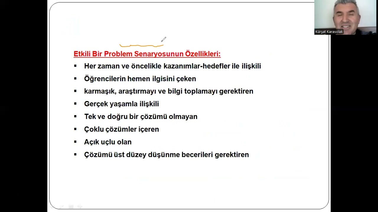 ÖYT- 22: Probleme Dayalı Öğrenme