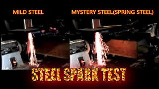 MYSTERY STEEL SPARK TEST