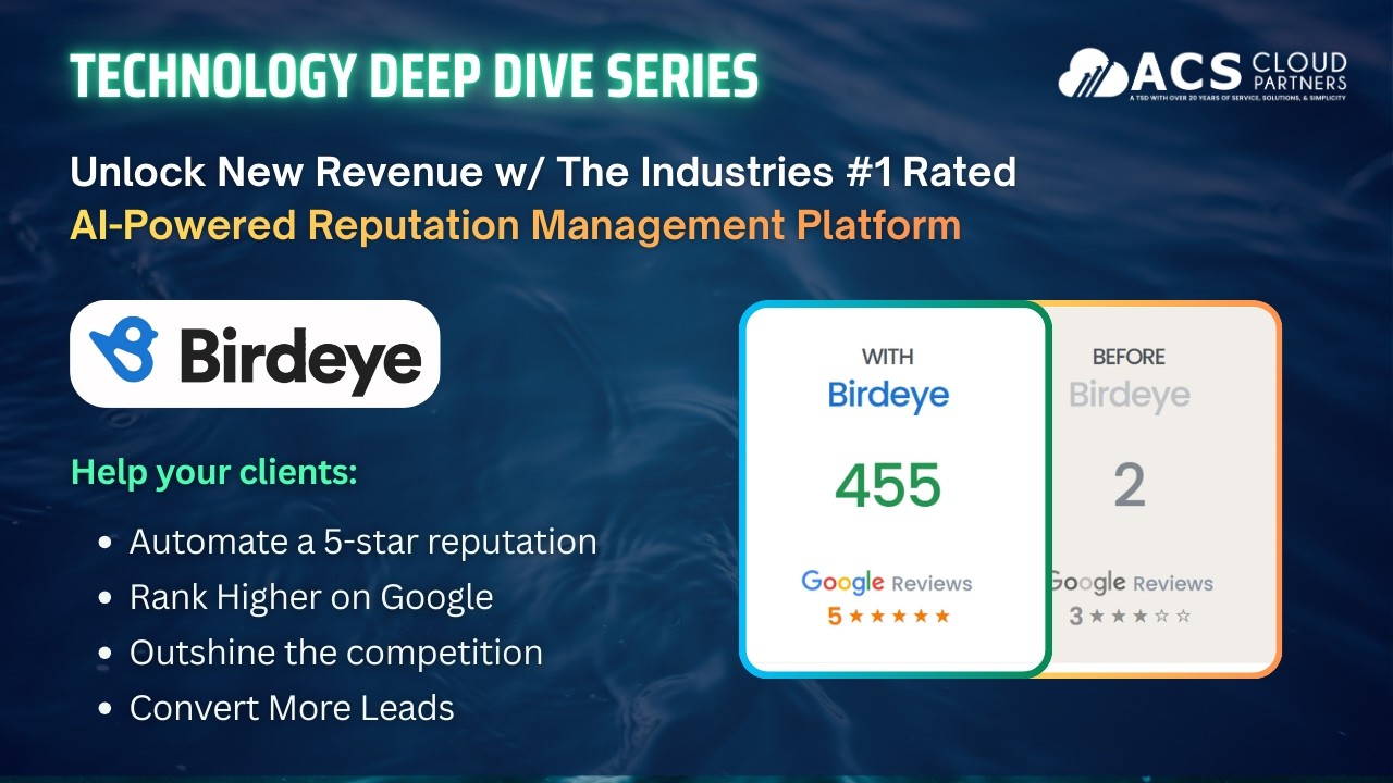 ACS Technology Deep Dive Series with Birdeye - YouTube