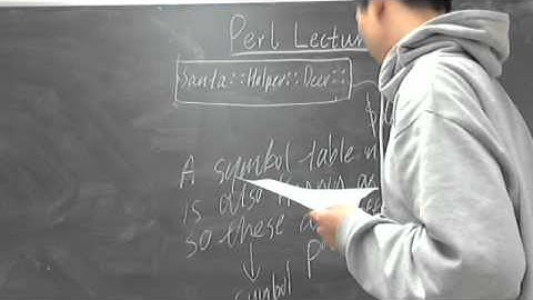 Perl Lecture 3 (Part 3)