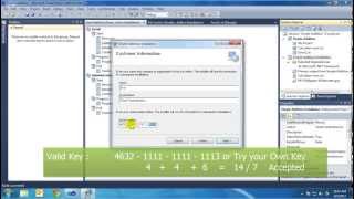 Tenet Technetronics: Make installation File with Serial key Activation screenshot 3