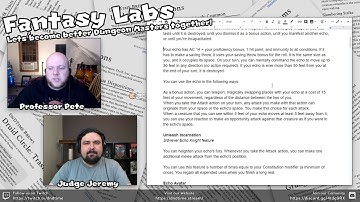 Fantasy Labs ~ Echo Knight Fighter, Chronurgist Wizard, and Graviturgist Wizard subclasses from Expl