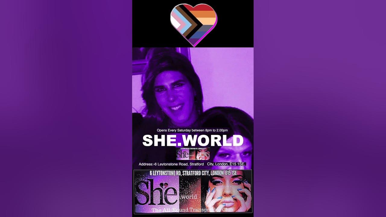 Sheworld transgender club every saturday night invites you for 7th