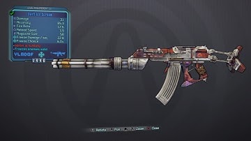 Borderlands The Pre Sequel: Ice Scream & Too Scoops (Unique weapons #7)