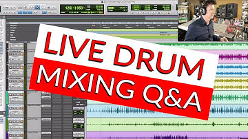 🥁Ask Me Anything About Mixing Drums in the Box | Live Mixing Q&A - Warren Huart: Produce Like A Pro