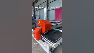 Fully automatic cNC glass cutting machine#glass #glasscutting #glasscuttingmachine #machine #cnc