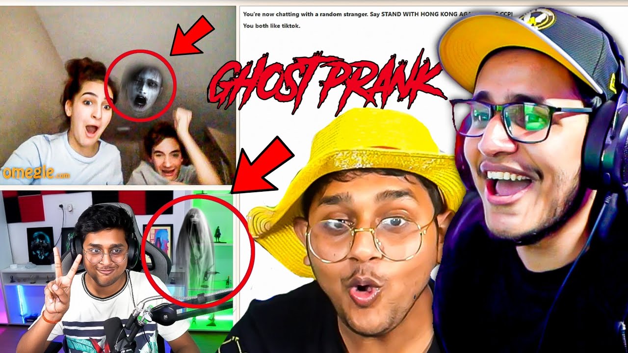 Funniest GHOST PRANK on OMEGLE
