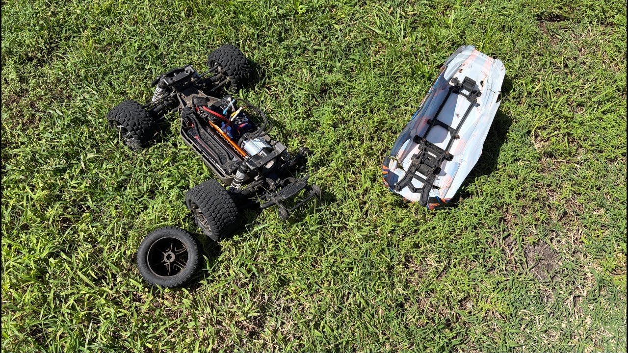 Driving My RC Until I Destroy It (Traxxas Rustler)