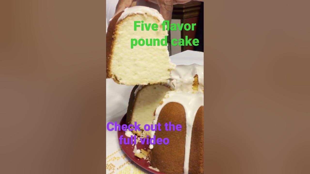Five flavor pound cake #ericandteresa #goodeats #homemade