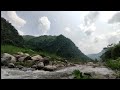 A drizzled afternoon by the song river!