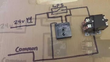 HVAC Relay Training-  Bypass Timer