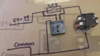 HVAC Relay Training  Bypass Timer