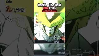Ranking The Best Dragon Ball Edits #dragonball #goku #gohan #fyp #animeedit #edit #shorts #ranking