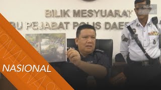 Tiga lelaki rempuh sekatan jalan raya ditahan