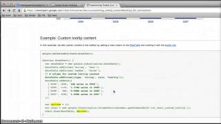 Google Viz : Custom Tooltips