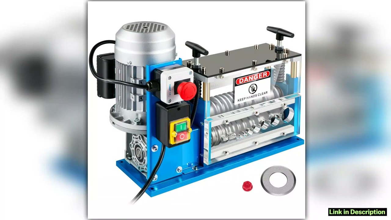 SucceBuy Electric Wire Stripping Machine Cable Stripper 1538mm 11 Channels AcrylicAluminum WBlade f