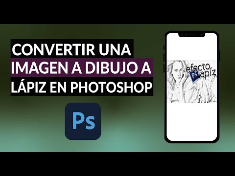 Cómo Convertir una Fotografía o Imagen a Dibujo a Lápiz en Photoshop