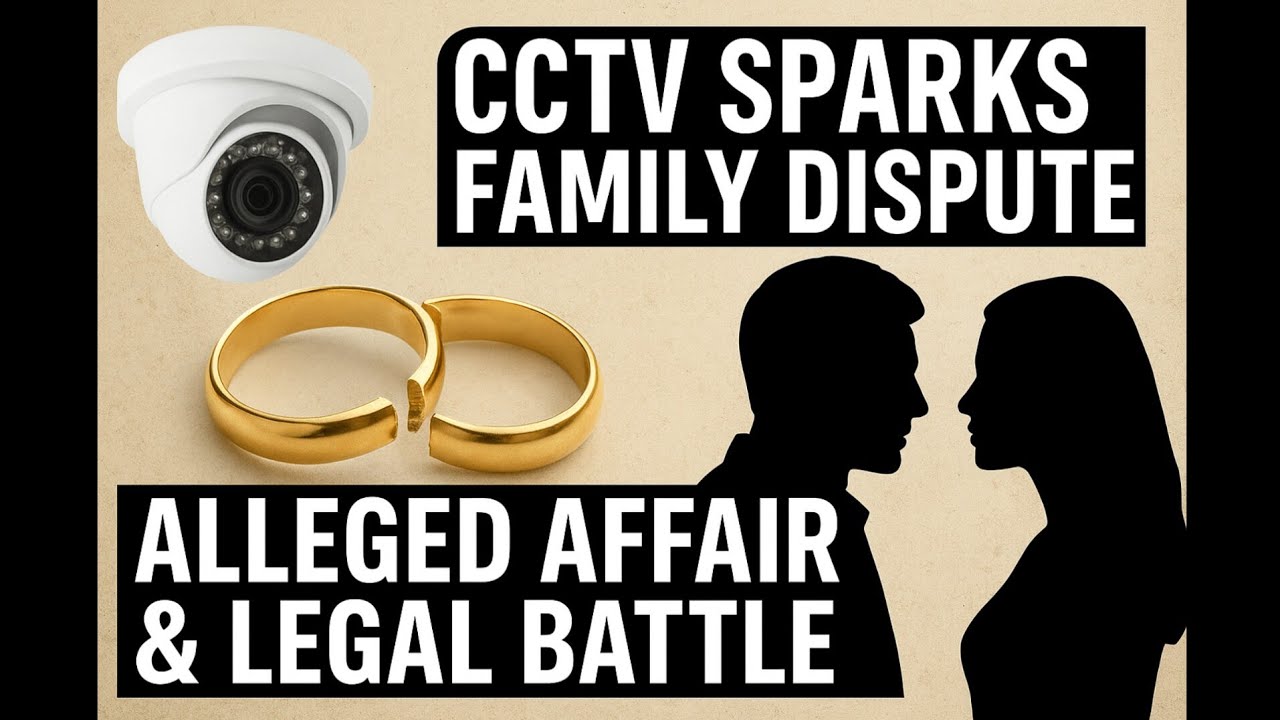 Alleged Affair Caught on CCTV — Family Conflict and Accusations - YouTube