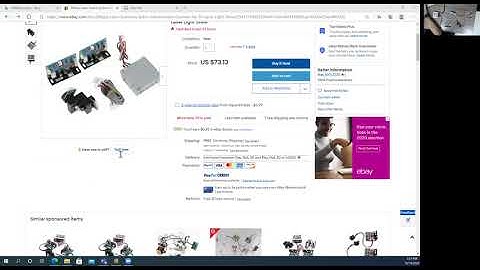 Laser Scanning Galvo Galvanometer kit - Figuring out 1/X