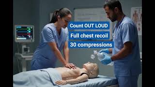 Two-Person CPR (20–25 sec)