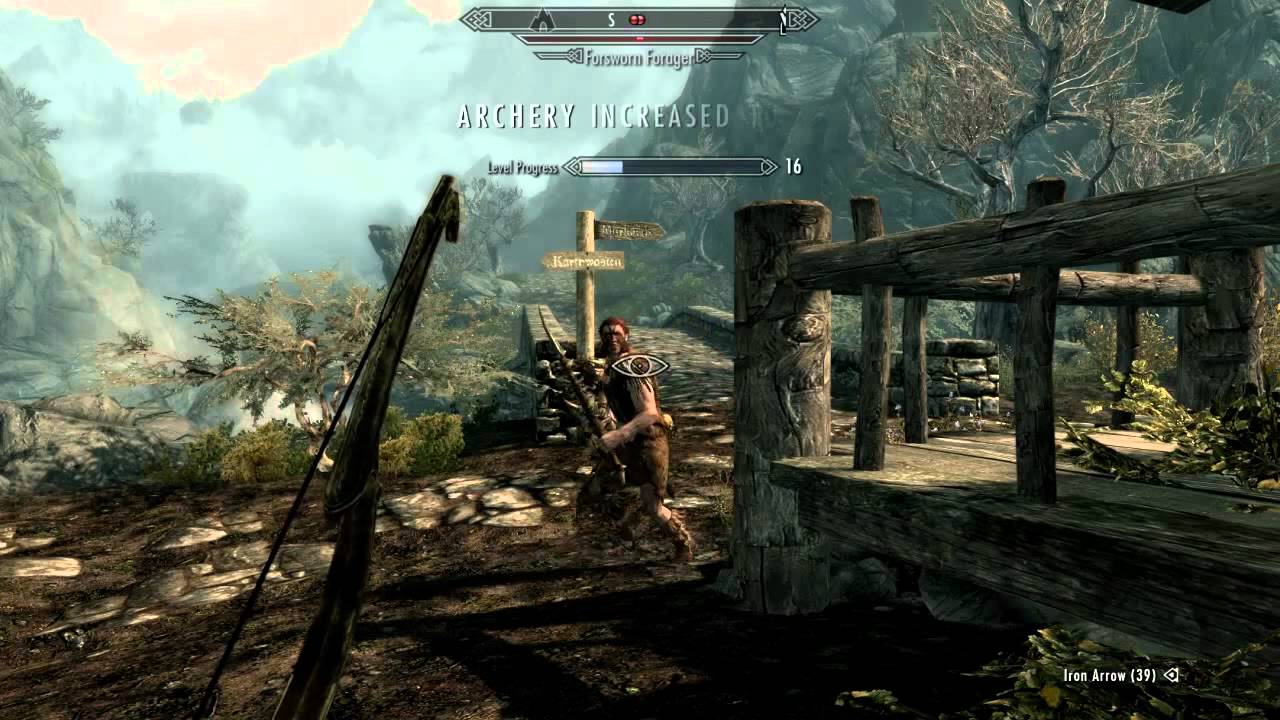 The Elder Scrolls: V Skyrim Killing Bandits like a Boss - YouTube
