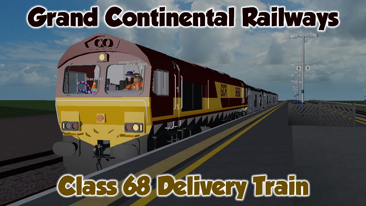 Roblox Grand Continental Railways A Shed Hauling Class 68s Youtube - tram and class 66 in gcr roblox