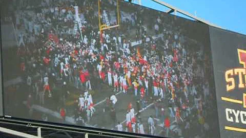 Iowa State Storm Warning for West Virginia Mountaineers