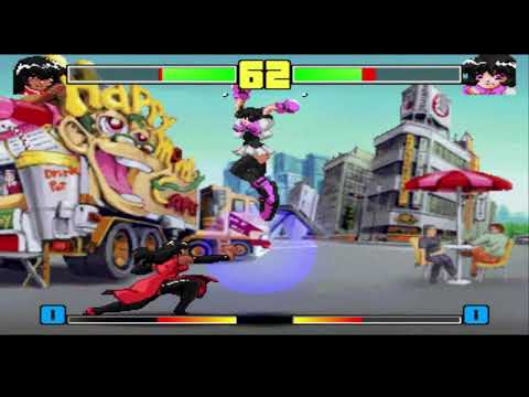 Kakuge Yaro: Fighting Game Creator - Custom Game Playthrough