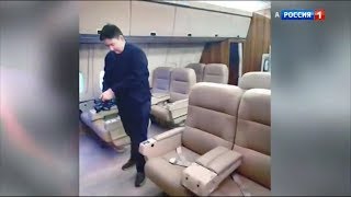 Борт №1 глазами мальчика из Башкирии: Арслан Каипкулов снял репортаж о самолете Владимира Путина Борт №1 глазами мальчика из Башкирии: Арслан Каипкулов снял репортаж о самолете Владимира Путина