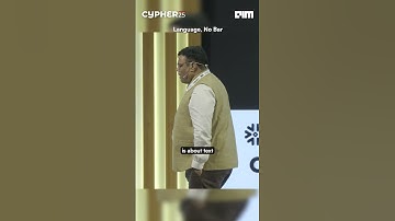 Bhashini - To make our Language Communication Easy #Cypher2025 #AI