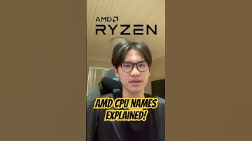 AMD CPU Names EXPLAINED! #pcguide #pc #cpu #amd