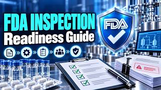 US FDA Inspection Readiness Explained | Form 483, Warning Letters & FDA Audit Preparation