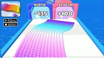 Canvas Run Game ALL LEVELS!Walkthrough Gameplay #gamesvlog#marblerun #satisfyingvideo #mobilegame