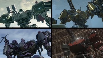 [AC6]: All A Rank Arena Battles Gameplay | Interlude 6