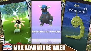 First look at shiny Onix, Anorith and Lileep from Pokemon Go