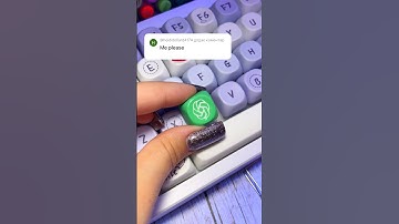 Drawing C for ChatGpt but on keyboard!​⁠​⁠#chatgpt #drawing #keyboard #keycaps