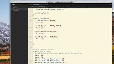 Collisions Between Object Drawn to the P5.js Canvas