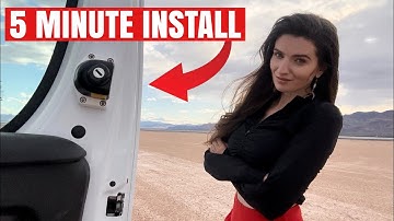 VanLife EFFECTIVE & HIDDEN Security Lock System