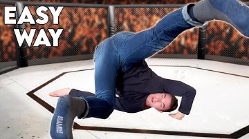 How to Backwards Shoulder Roll | Step by step Tutorial for Acro & BJJ