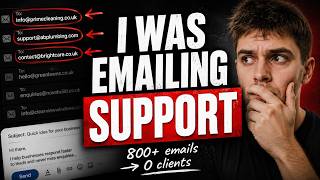I Sent 800 Cold Emails Before Realising This