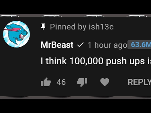 I'm sure Mr beast would never actually mean that or would he. :  r/GoCommitDie