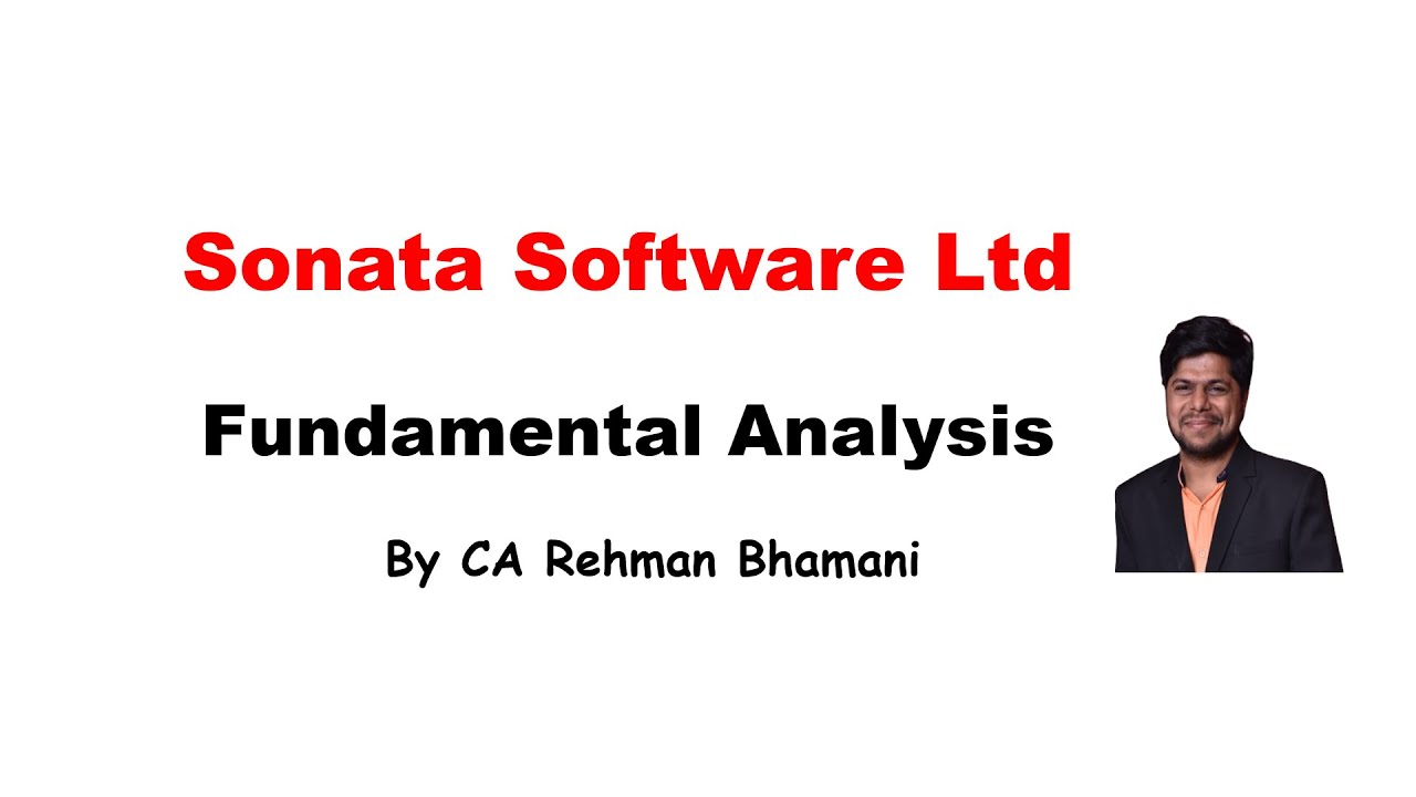 Sonata Software Limited | Fundamental Analysis | by CA Rehman Bhamani