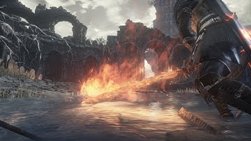Dark Souls 3 Cinders Mod Weapon Showcase - Firelink Spear