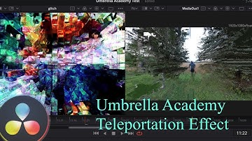 Umbrella Academy Teleportation Effect - Davinci Resolve