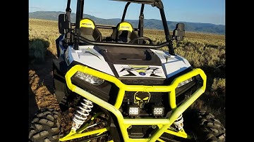 Kemimoto rear view mirror and center storage bag for Polaris RZR 1000 review and installation.